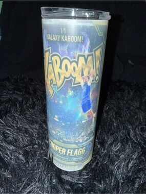Cooper Flagg Galaxy Kaboom! Blue Travel Tumbler